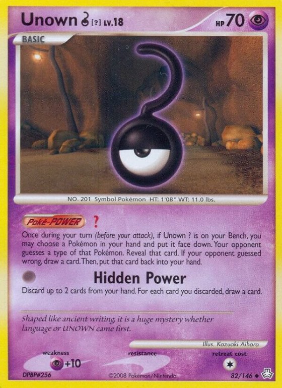 Unown (?) - Reverse Holo