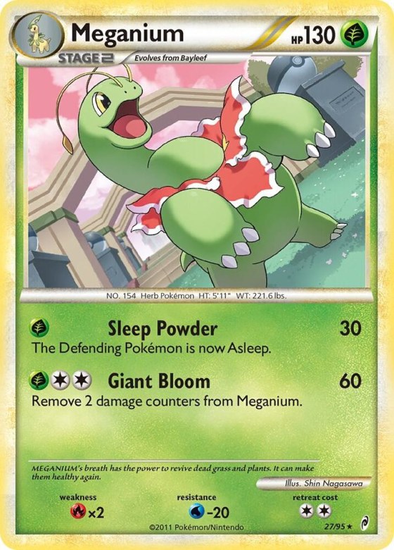 Meganium - Reverse Holo