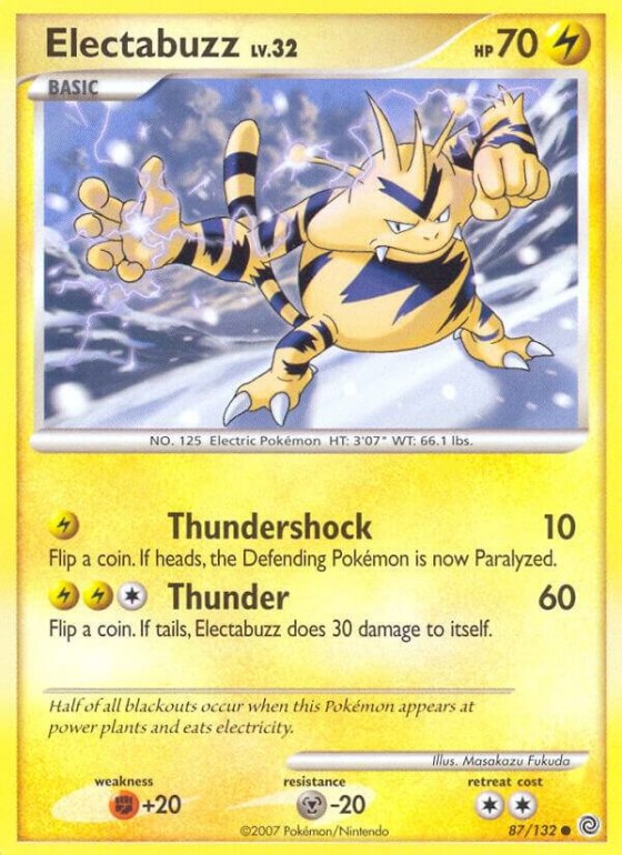 Electabuzz - Reverse Holo