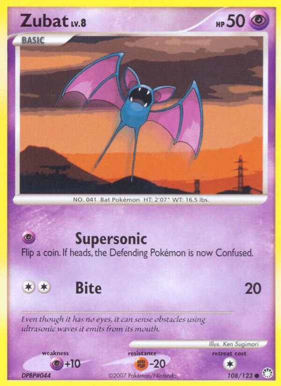 Zubat - Reverse Holo