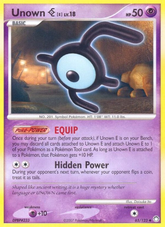 Unown [E] - Reverse Holo