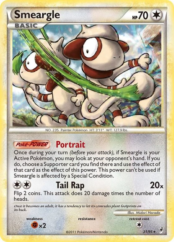 Smeargle - Reverse Holo