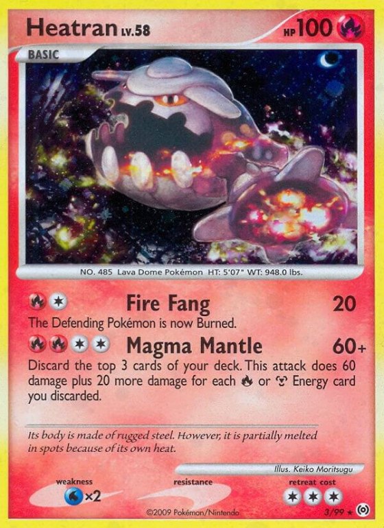 Heatran - Reverse Holo