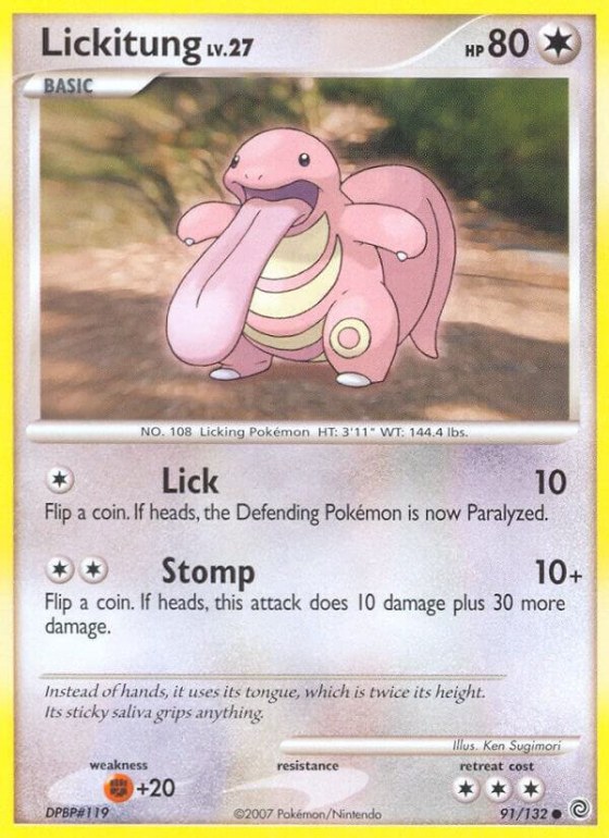 Lickitung - Reverse Holo