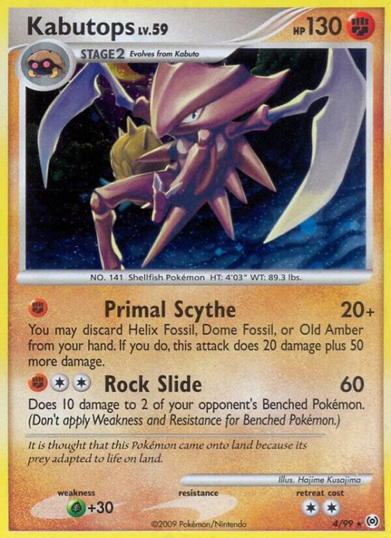 Kabutops - Reverse Holo
