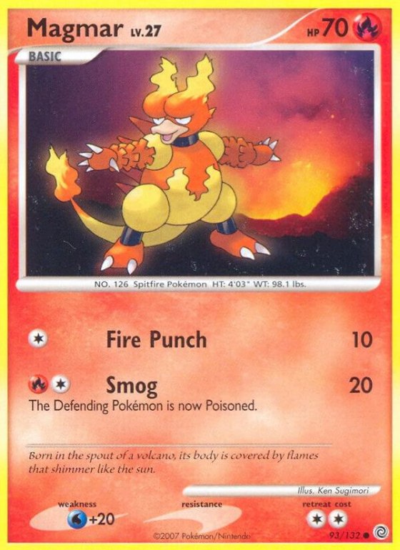 Magmar - Reverse Holo