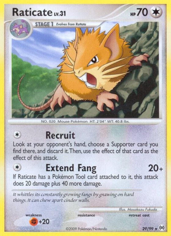 Raticate - Reverse Holo