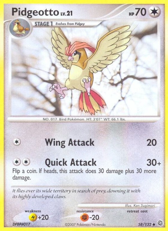 Pidgeotto - Reverse Holo
