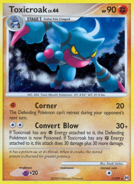 Toxicroak - Reverse Holo