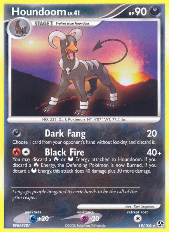 Houndoom - Reverse Holo