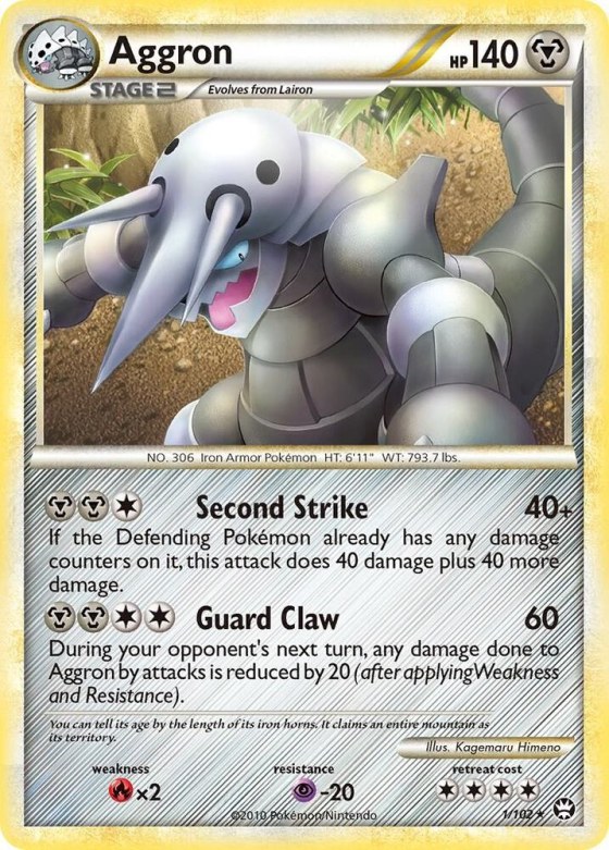 Aggron - Reverse Holo