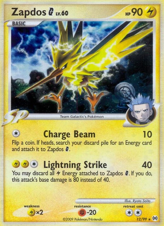 Zapdos G - Reverse Holo