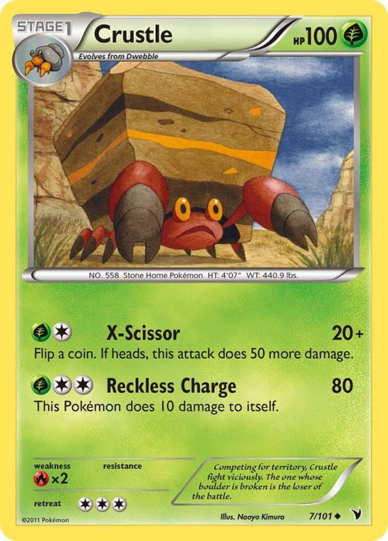 Crustle - Reverse Holo