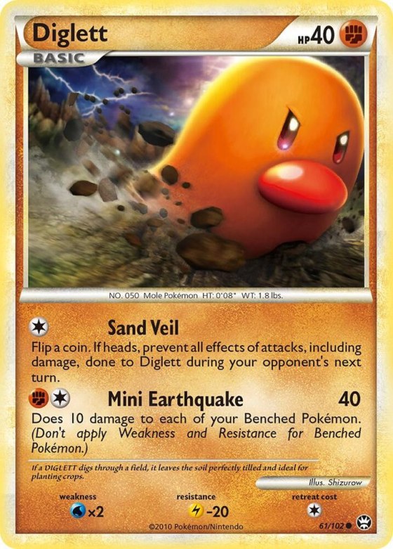 Diglett - Reverse Holo