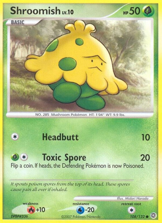 Shroomish - Reverse Holo