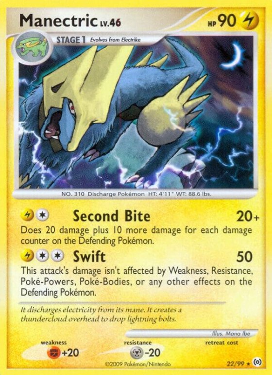 Manectric (22) - Reverse Holo