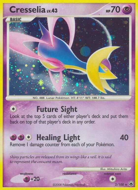 Cresselia - Reverse Holo