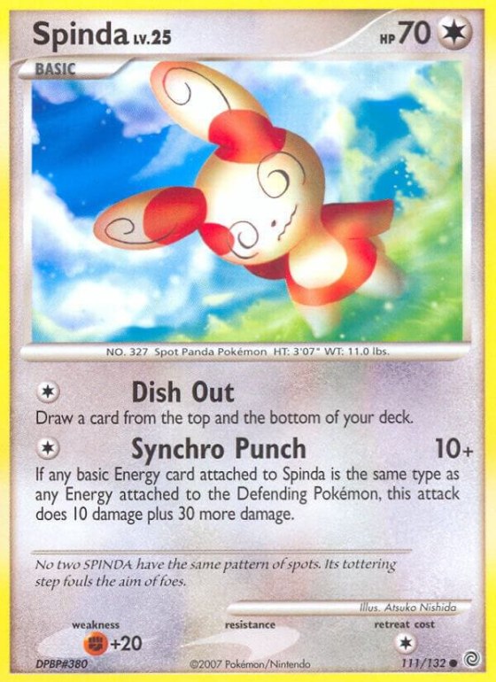 Spinda - Reverse Holo