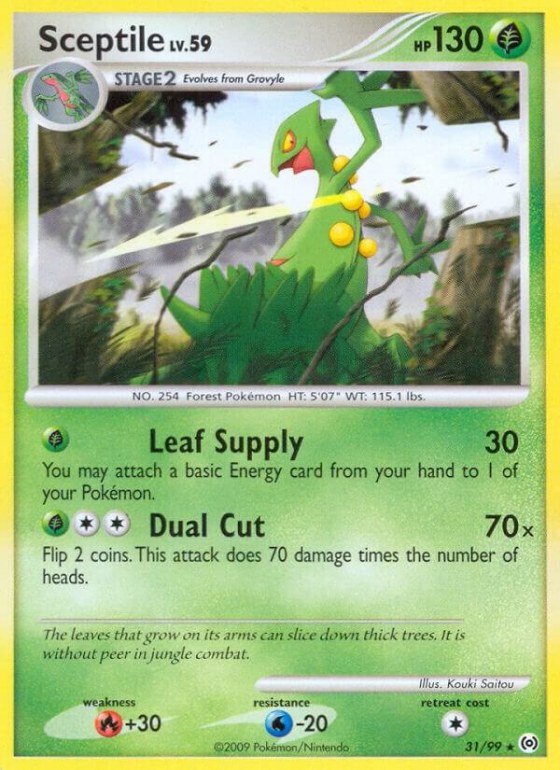 Sceptile (31) - Reverse Holo