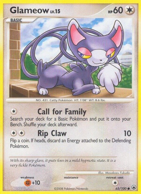 Glameow - Reverse Holo