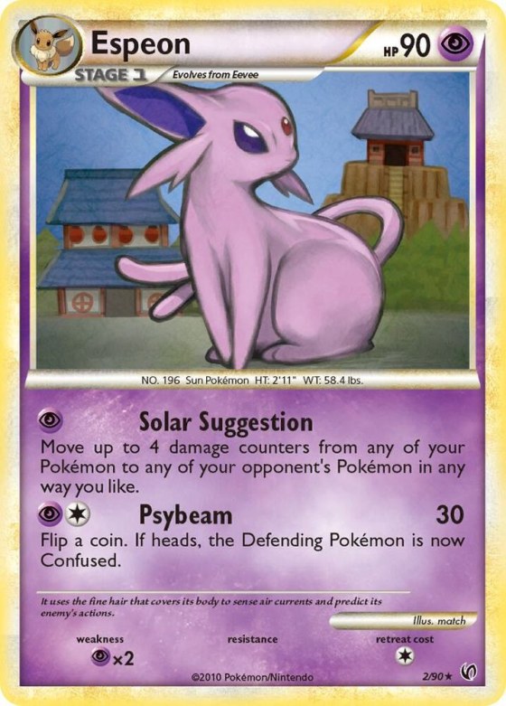 Espeon - Reverse Holo