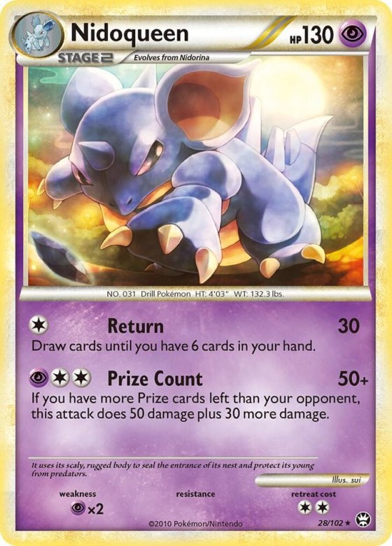 Nidoqueen - Reverse Holo