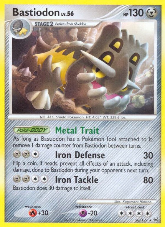 Bastiodon - Reverse Holo