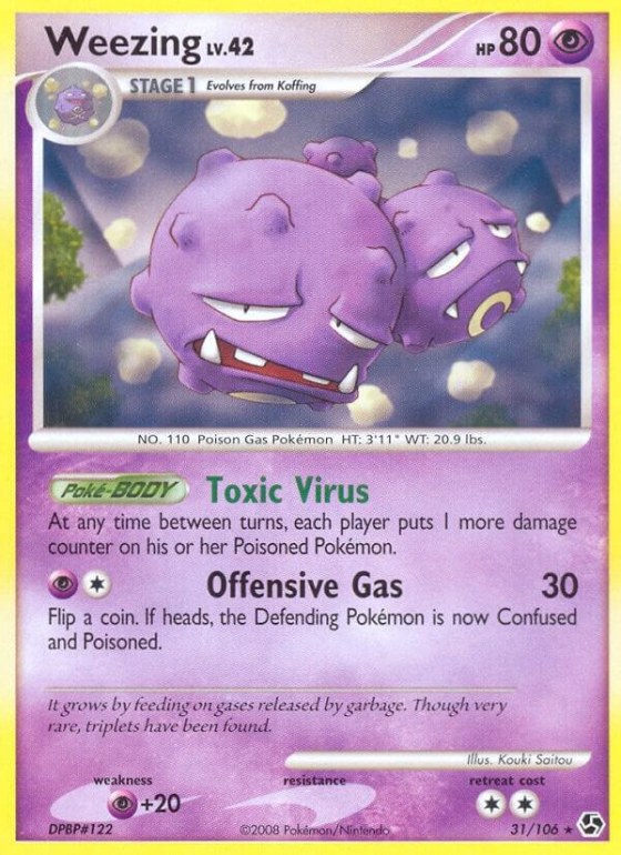 Weezing - Reverse Holo