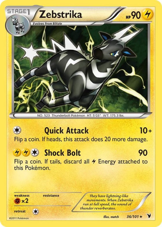 Zebstrika - Reverse Holo