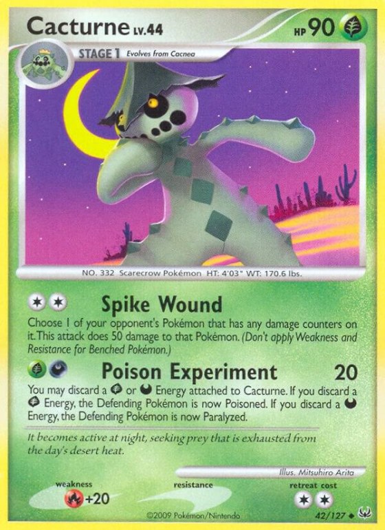Cacturne - Reverse Holo