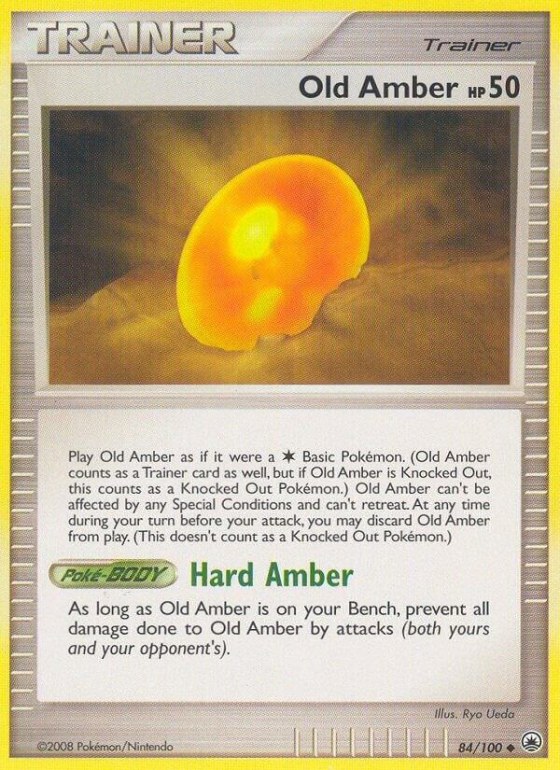 Old Amber - Reverse Holo