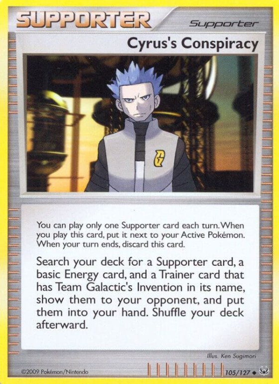 Cyrus's Conspiracy - Reverse Holo