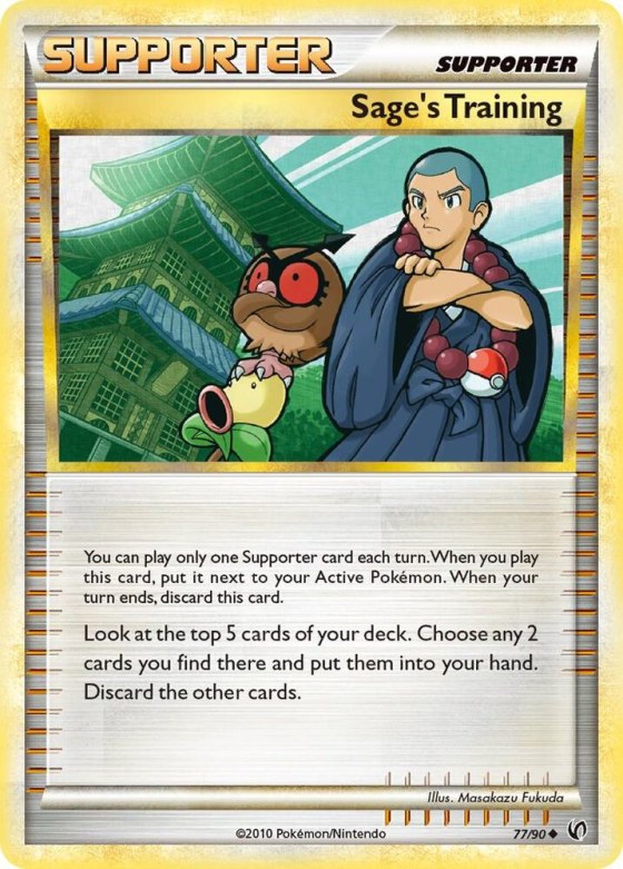 Sage's Training - Reverse Holo