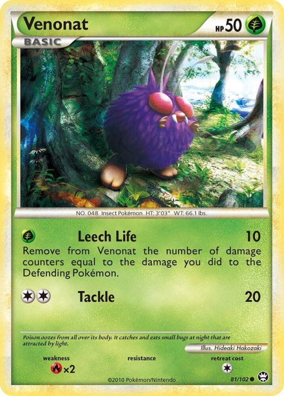 Venonat - Reverse Holo