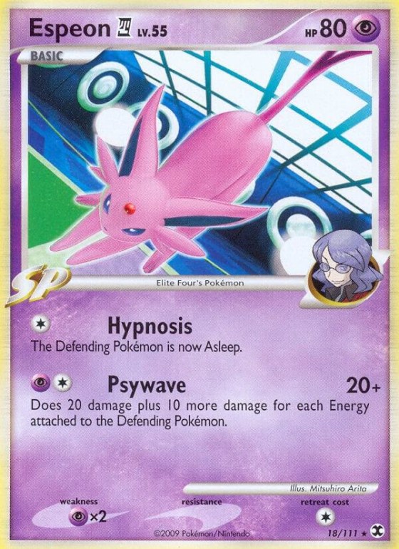 Espeon E4 - Reverse Holo
