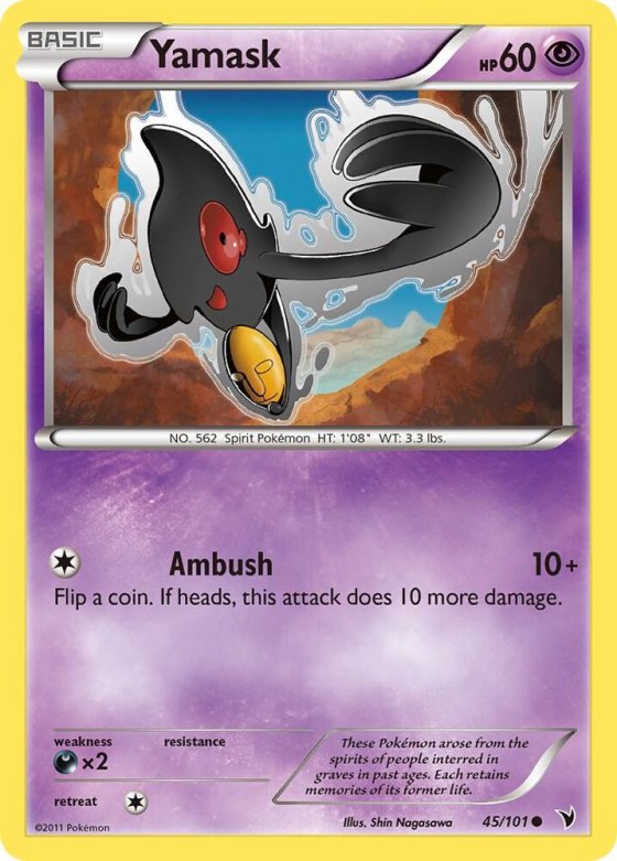 Yamask (45) - Reverse Holo