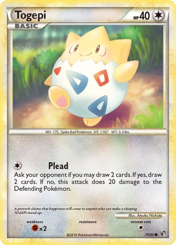 Togepi - Reverse Holo