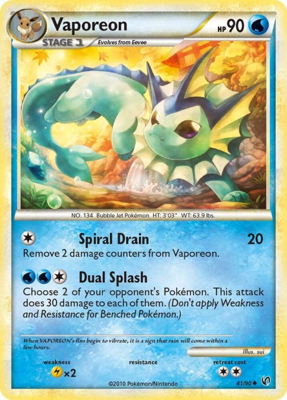 Vaporeon - Reverse Holo
