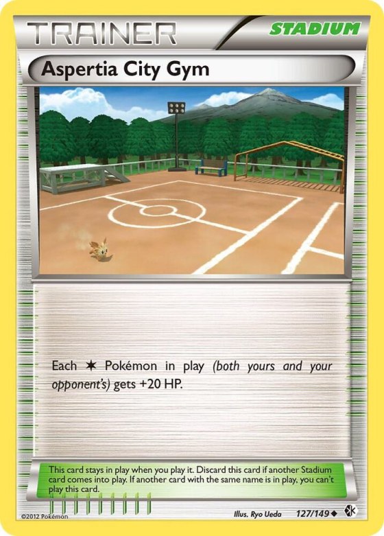 Aspertia City Gym - Reverse Holo