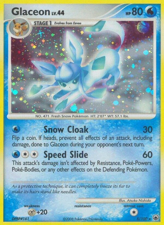 Glaceon (5) - Holo