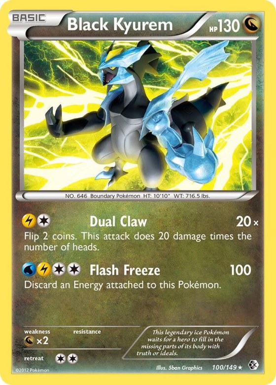 Black Kyurem - Reverse Holo
