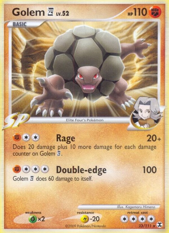 Golem E4 - Reverse Holo