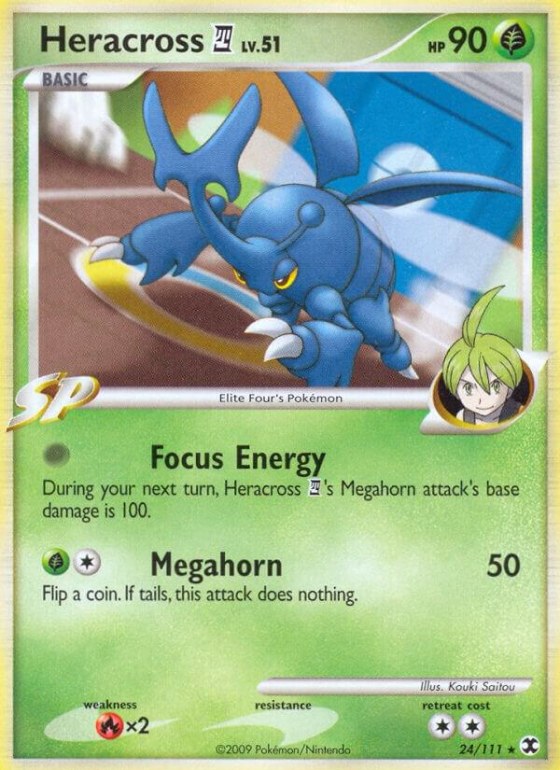 Heracross E4 - Reverse Holo