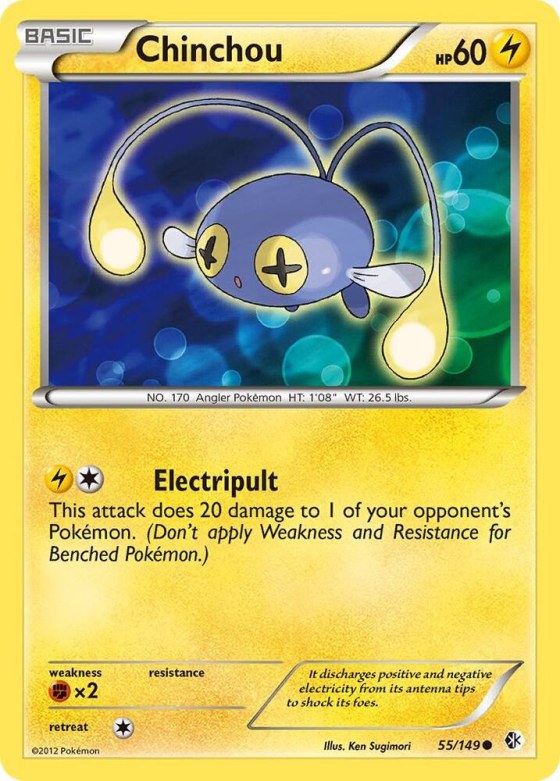 Chinchou - Reverse Holo