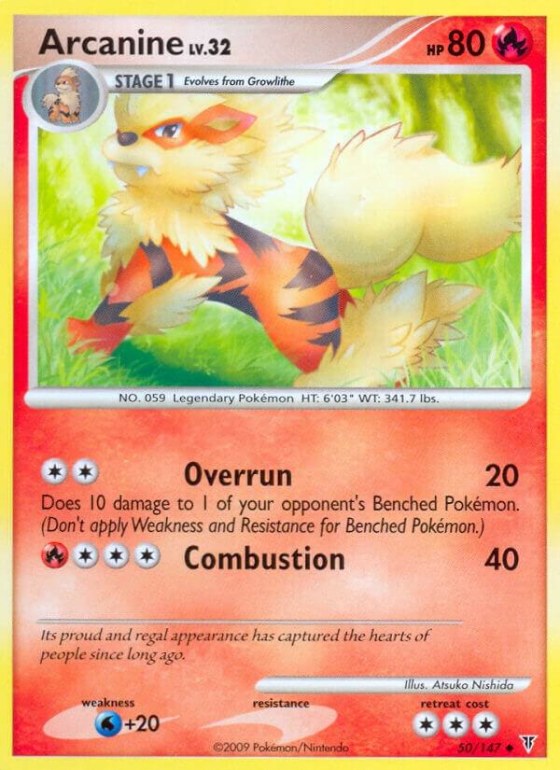 Arcanine - Reverse Holo