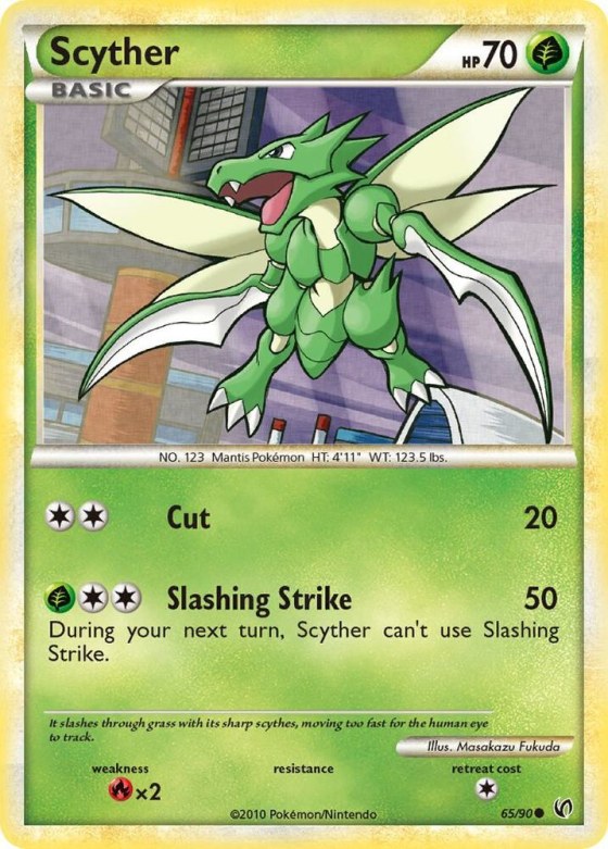 Scyther (65) - Reverse Holo
