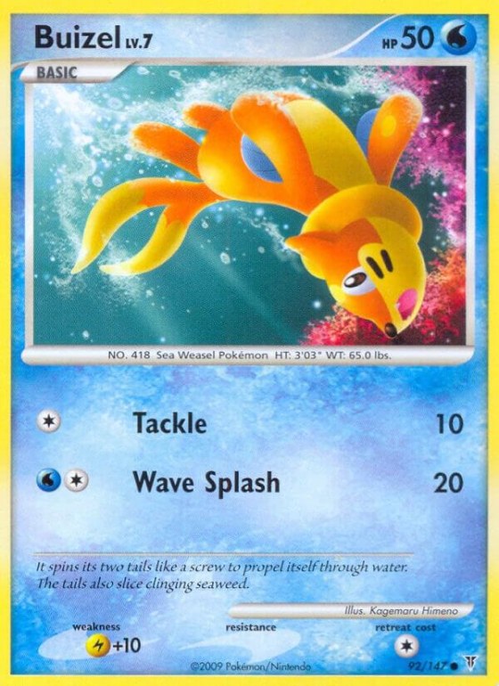 Buizel - Reverse Holo