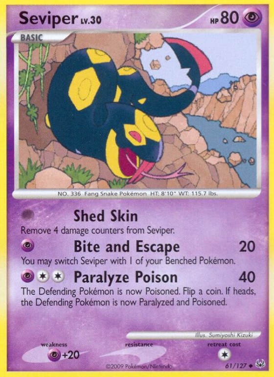 Seviper - Reverse Holo