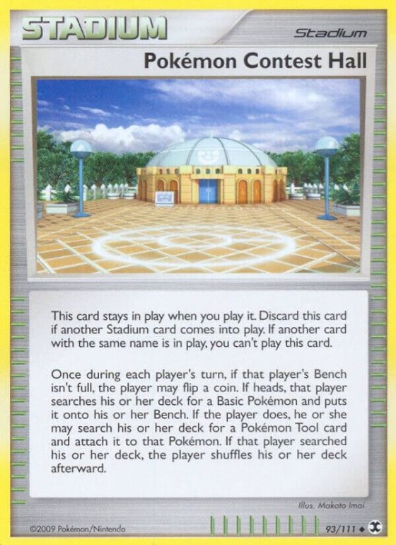 Pokemon Contest Hall - Reverse Holo