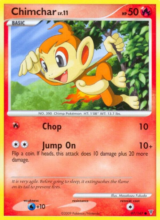 Chimchar - Reverse Holo
